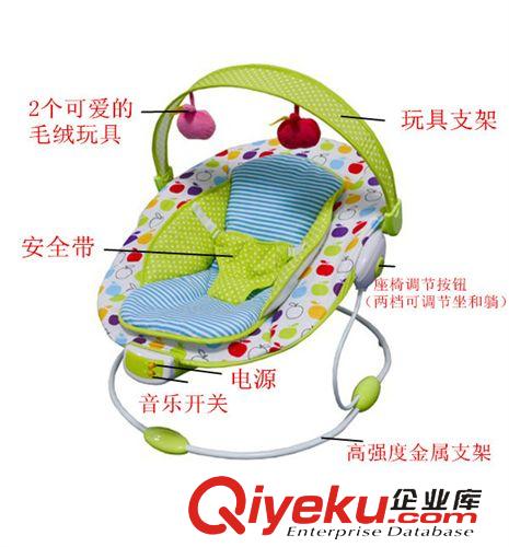 嬰兒類 嬰兒安撫搖椅 電動搖椅 嬰兒搖搖椅 嬰兒多功能電動搖椅寶寶搖椅原始圖片3