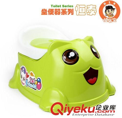 嬰兒類 廠家直銷恒泰5715卡通貓兒坐便器 兒童坐便器便尿盆幼兒便盆尿盆原始圖片2