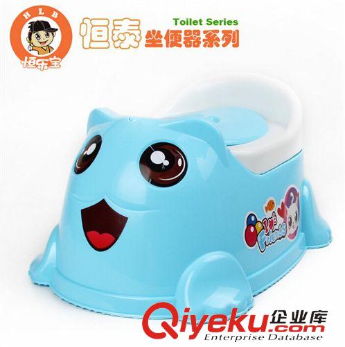 嬰兒類 廠家直銷恒泰5715卡通貓兒坐便器 兒童坐便器便尿盆幼兒便盆尿盆原始圖片3
