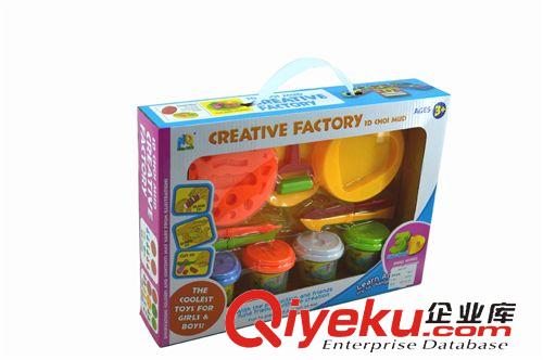 過家家玩具 批發(fā)創(chuàng)意彩泥  盒裝彩泥 手工玩具彩泥  安全md橡皮彩泥