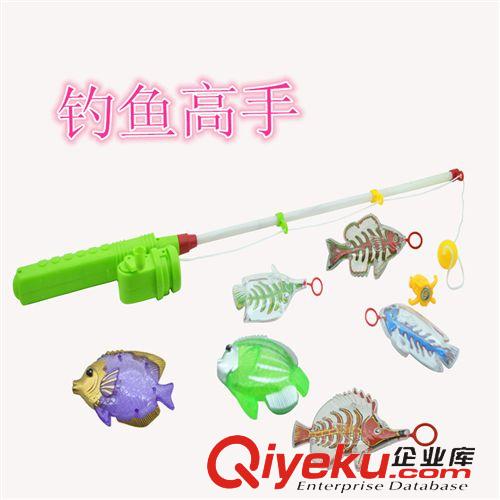 過家家玩具 批發(fā)電動釣魚 兒童電動玩具 過家家玩具 釣魚帶燈光音樂原始圖片2