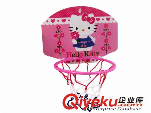 體育玩具 懸掛式兒童籃球板 HELLO KITTY 圖案原始圖片2