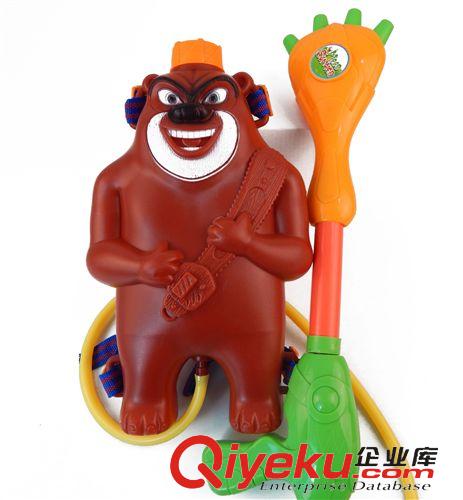 2014夏季爆品 熊出沒背包式水槍 熊大氣壓水炮  兒童夏日戲水玩具 兒童沙灘玩具