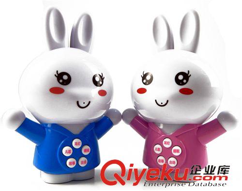 2014夏季爆品 廠家批發(fā) 多樂兔早教學(xué)習(xí)故事機(jī) 互動錄音 帶燈光音樂  兒童早教原始圖片2