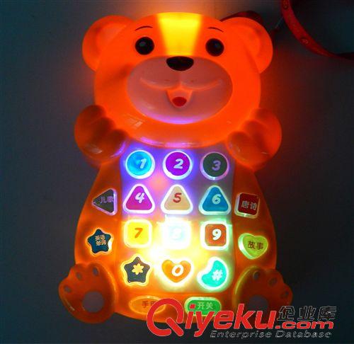 嬰幼兒類玩具 嬰幼兒玩具 早教智能多功能動物手機 音樂燈光益智兒童故事學習機原始圖片2