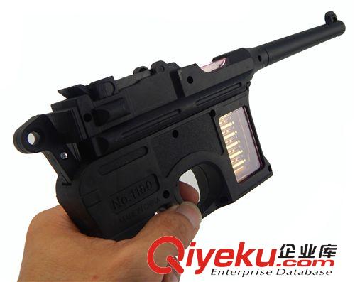 電動(dòng)類玩具 帶音樂(lè)燈光電動(dòng)八音槍 兒童玩具電動(dòng)槍 軍事模型玩具  地?cái)偀豳u