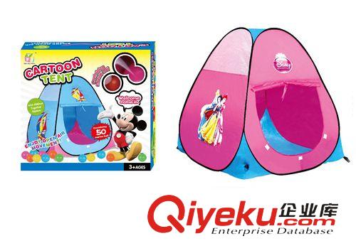 野營帳篷類 廠家批fk通印花兒童帳篷 室內戶外玩具屋 自動彈開 游戲樂園原始圖片2