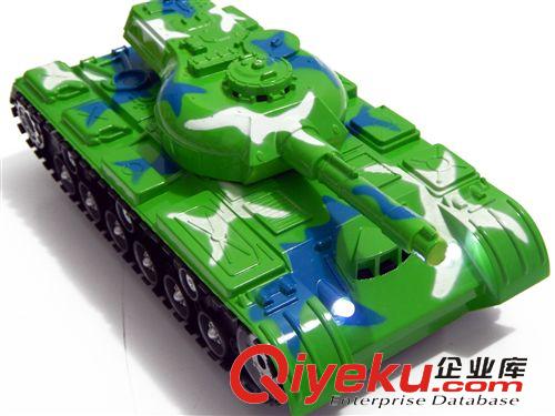 遙控類玩具 批發 四通發聲發光遙控坦克 仿真 帶炮聲燈光 兒童軍事模型玩具原始圖片2