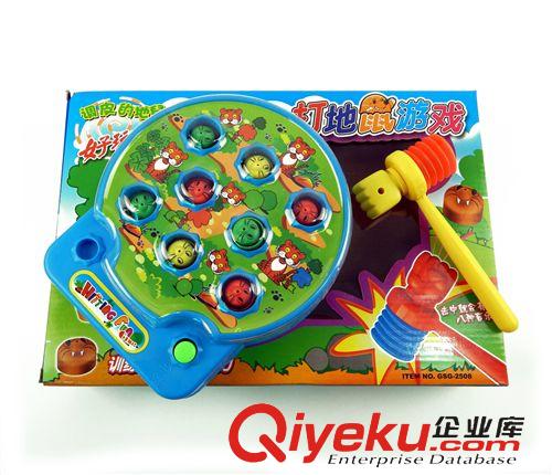 按年齡分類 兒童電動玩具 音樂打地鼠游戲玩具 益智敲打 趣味親子互動游戲原始圖片3