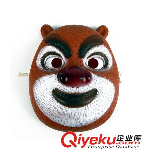熱銷渠道 批發(fā) 熊出沒兒童動漫面具 熊大熊二 兒童節(jié)日禮品玩具 地攤熱賣原始圖片3