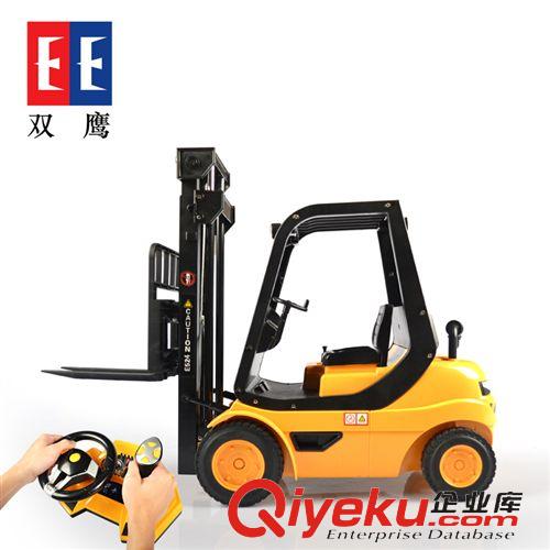 遙控工程車 雙鷹遙控工程車E511 充電1:20 電動挖土機 兒童玩具車