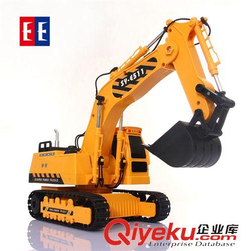 遙控工程車 雙鷹遙控工程車1:8叉車E521-001起重機(jī)遙控車兒童電動(dòng)玩具