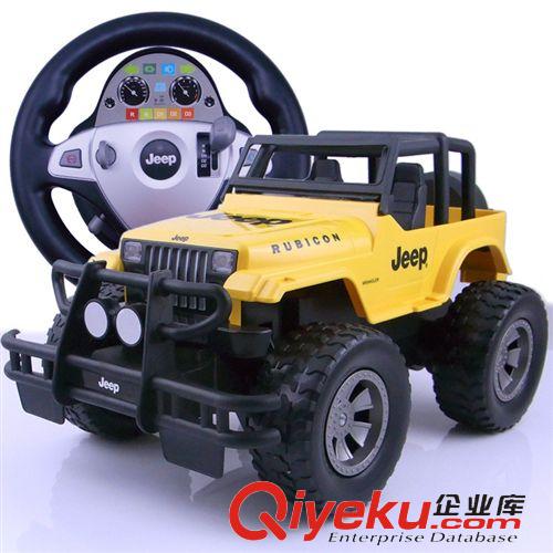 遙控車品牌 雙鷹方向盤(pán)遙控車E645-001 Jeep牧馬人遙控越野車型兒童玩具代發(fā)原始圖片2