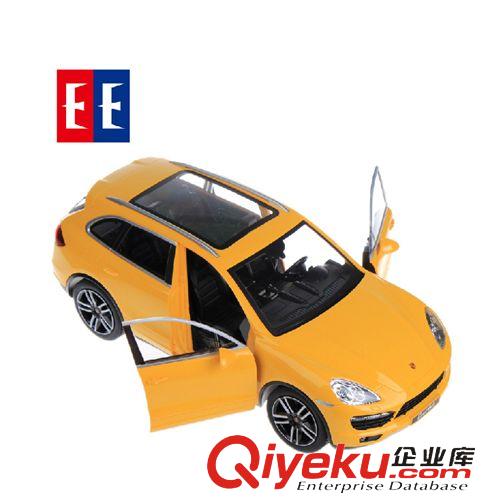 按遙控器分 廠價(jià) 雙鷹方向盤遙控車保時(shí)捷卡宴遙控汽車模型 可開門帶腳踏E643原始圖片2