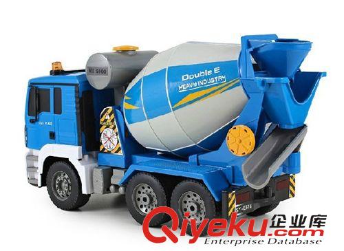 按比例分 雙鷹遙控工程車混凝土水泥攪拌超大充電兒童電動(dòng)玩具車E518-001原始圖片2