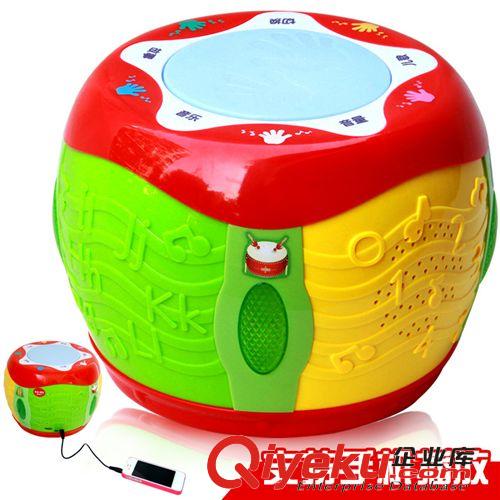 早教玩具按品牌分 新款南國嬰寶手拍鼓音樂觸摸燈光兒童早教玩具可接電源批發838-40原始圖片2