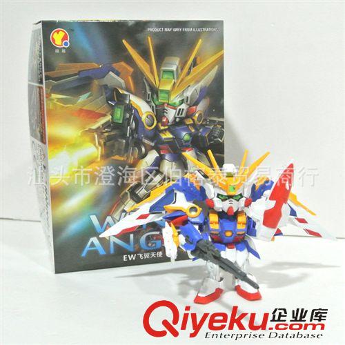支持一件代發 啟越QY SD飛翼天使 366敢達BB戰士 EW版 拼裝高達模型 送支架原始圖片2