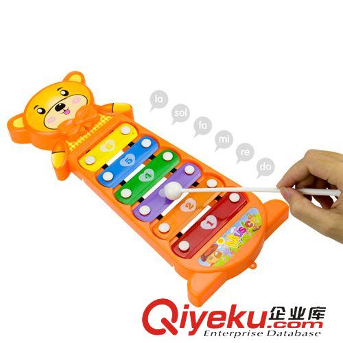 新品上市 嬰兒玩具 八音兒童玩具寶寶敲琴 卡通敲琴6個月1-3 寶寶早教樂器原始圖片3