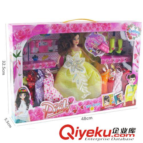 芭比娃娃 2014新款芭比娃娃 女孩子過(guò)家家玩具 時(shí)尚娃娃 兒童玩具 芭比原始圖片3