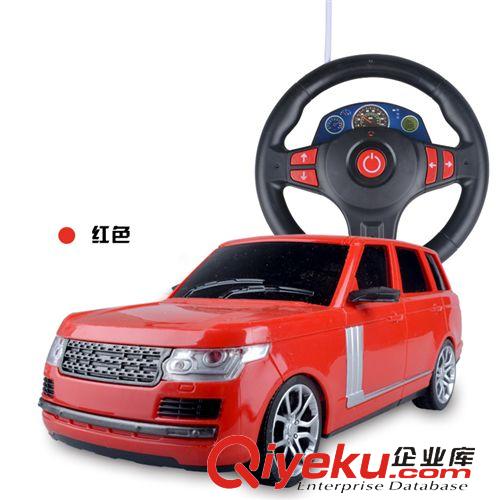 遙控車 兒童玩具遙控模型玩具 1:16路虎越野車方向盤遙控車 送禮盒裝原始圖片2
