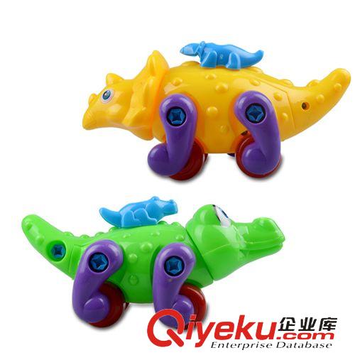 拆裝玩具 拆裝玩具 益智玩具動物款 3款可拆裝動物 小昆蟲.鱷魚.恐龍927C03原始圖片2
