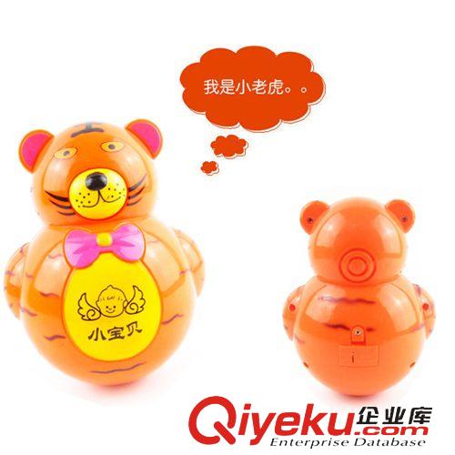 益智玩具 燈光音樂不倒翁 超可愛嬰兒玩具小熊搖擺不倒翁 淘寶熱銷不倒翁原始圖片3