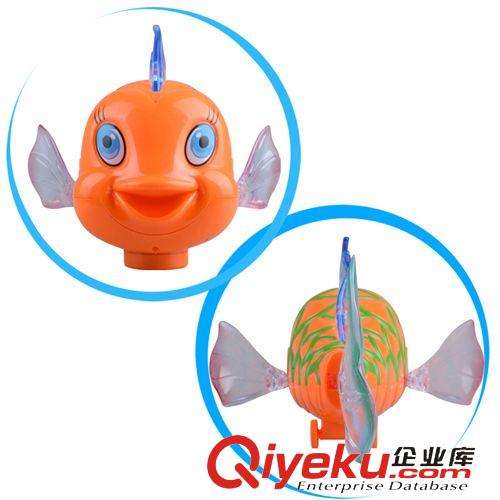 電動玩具 新品熱賣 電動魚帶燈光音樂 萬向卡通兒童早教益智玩具  地攤熱賣原始圖片2