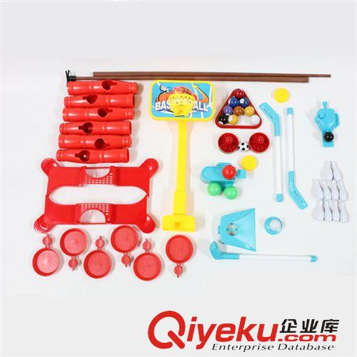 體育玩具 小額批發(fā) 兒童多功能玩具桌/塑膠玩具 6合1多功能球臺 足球臺原始圖片3