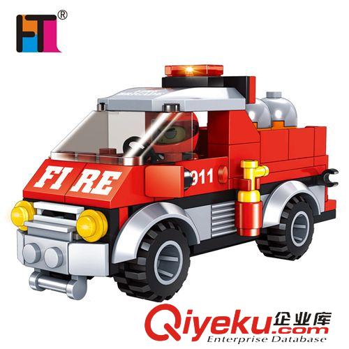 益智玩具 zp巧樂童 變形機器人塑料拼插積木益智玩具 摩西30100-03原始圖片3