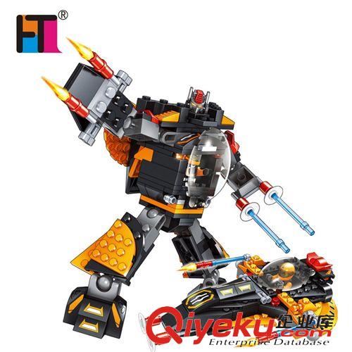 益智玩具 zp巧樂童 積木益智玩具 小型變形戰隊 4合1 30102-05-08