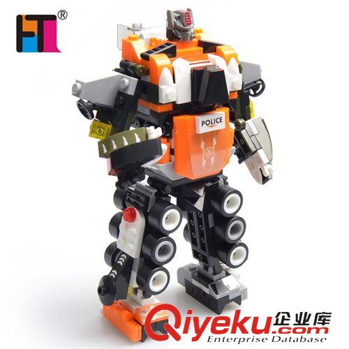 益智玩具 zp巧樂童 積木益智玩具 小型變形戰隊 4合1 30102-05-08原始圖片3