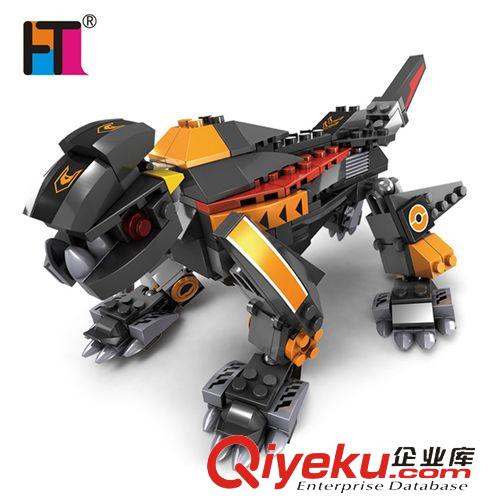 益智玩具 巧樂童zp 積變戰(zhàn)隊(duì)小顆粒積木大型變形金剛 30101-06原始圖片3