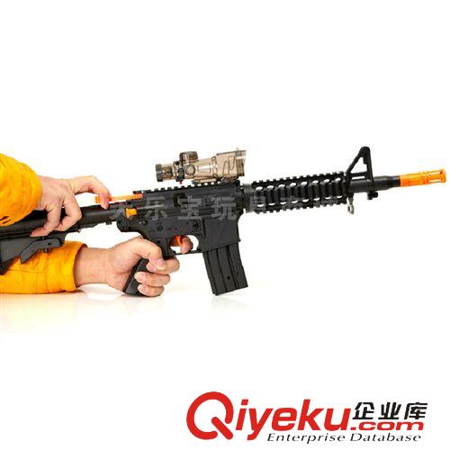 按品牌分類 揚楷M16 水彈槍fzq 電動玩具穿越火線兒童 玩具槍 軍事模型原始圖片2