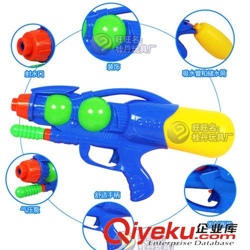 9折清倉區 33CM長 夏日戲水沙灘玩具 大號兒童氣壓水槍   兒童玩具批發原始圖片3
