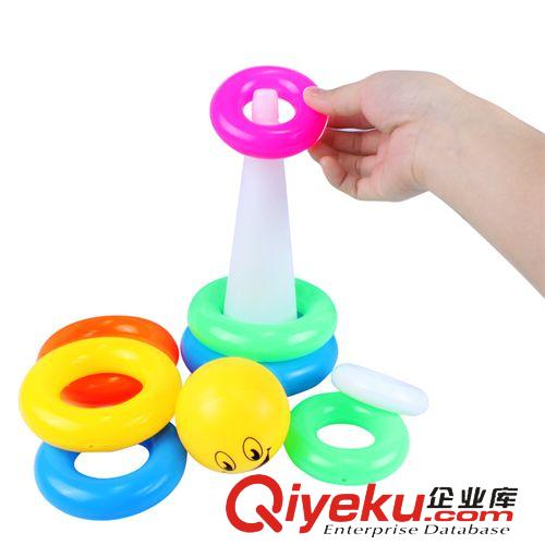 9折清倉區(qū) 廠家直銷 笑臉彩虹塔 彩虹疊疊樂 套圈疊疊塔 疊疊高套3307-4原始圖片3