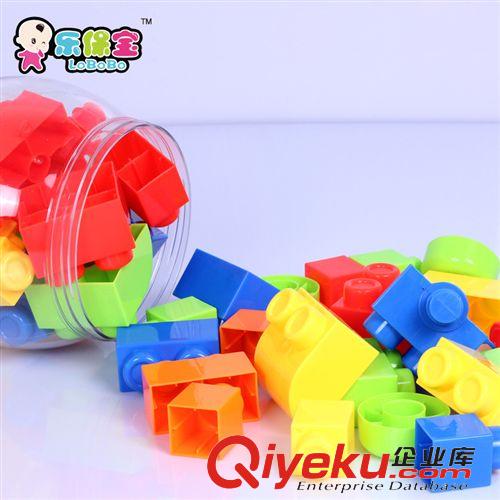 9折清倉(cāng)區(qū) 批發(fā)積木玩具兒童益智積木36塊拼裝大積木奶瓶裝環(huán)保塑料玩具原始圖片2
