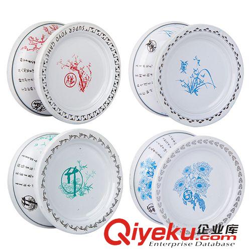2014.12月份新品 青花瓷玩具彩盒裝鋁合金悠悠球 溜溜球 YOYO球 悠悠球潤(rùn)滑油原始圖片3