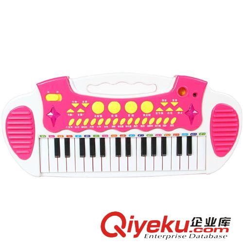 按性質(zhì)分類 兒童電子琴帶麥克電子鋼琴配椅子 音樂玩具 嬰幼兒教具批發(fā)3132A原始圖片2