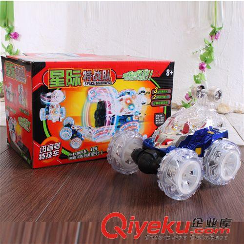 按性質(zhì)分類 886新款充電大號(hào)遙控翻斗車 音樂(lè)特技車翻轉(zhuǎn)音樂(lè)燈光玩具車 批發(fā)原始圖片3