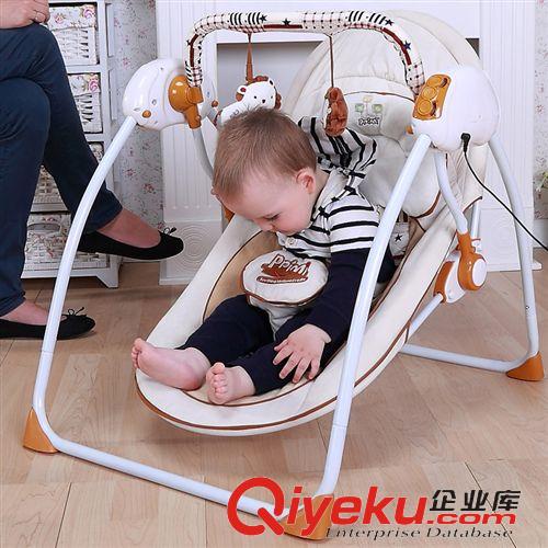童車/搖籃秋千/坐便器 鉑金版嬰幼兒搖椅 電動搖椅 自動蕩秋千 新生兒安撫椅原始圖片2