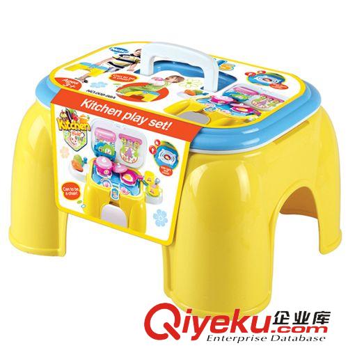 品牌代銷玩具 燈光音樂仿真餐具多功能廚房煮飯臺套裝玩具過家家玩具008-98A原始圖片3