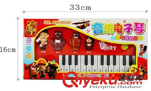 流行時(shí)貨 新款玩具熊出沒熊大熊二光頭強(qiáng)歡樂(lè)電子琴兒童音樂(lè)玩具琴喜洋洋琴