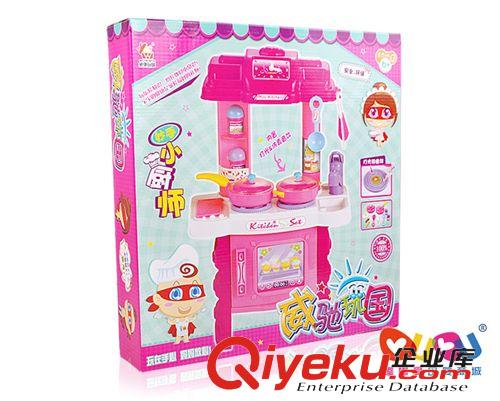 過家家玩具 威馳玩國 聲光餐具套裝 仿真做飯益智玩具 過家家仿真廚房原始圖片3