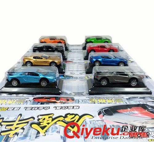 合金模型車 八只裝合金仿真車模399-1回力玩具慣性玩具 兒童玩具批發(fā)