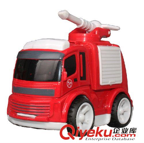 合金模型車 正版合金車工程車 兒童玩具車 工程挖掘機 吊車消防車慣性車混裝原始圖片3