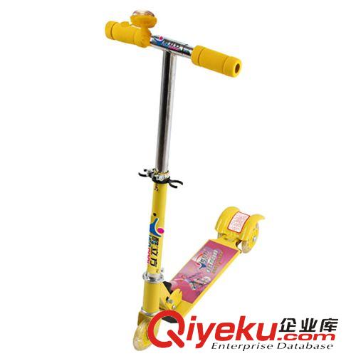 童車大件貨 {wd}鷹輪滑板車//酷立方全鐵閃光輪/三輪兒童滑板車原始圖片2