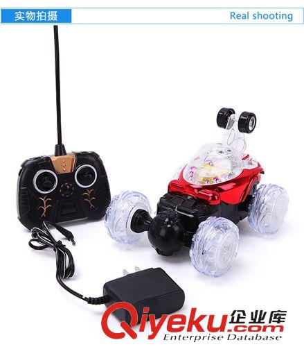 遙控玩具 仁達玩具六通伸縮功能 閃燈 音樂遙控翻斗 特技車RD088帶直充原始圖片3
