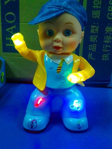 電動玩具 新品電動玩具 會跳舞唱歌小蘋果 電動江南鳥叔 你是我的小蘋果原始圖片2