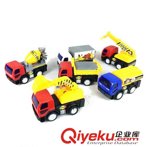 小玩具 慣性工程車套裝 大卡車玩具車超大 大號拖車大貨車慣性工程車玩具原始圖片2