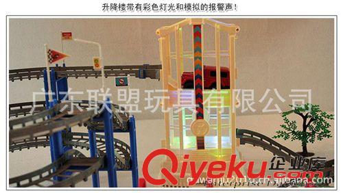 軌道玩具 奮銘新干線6204軌道車 超耐摔軟膠軌道 帶升降音樂燈光原始圖片3